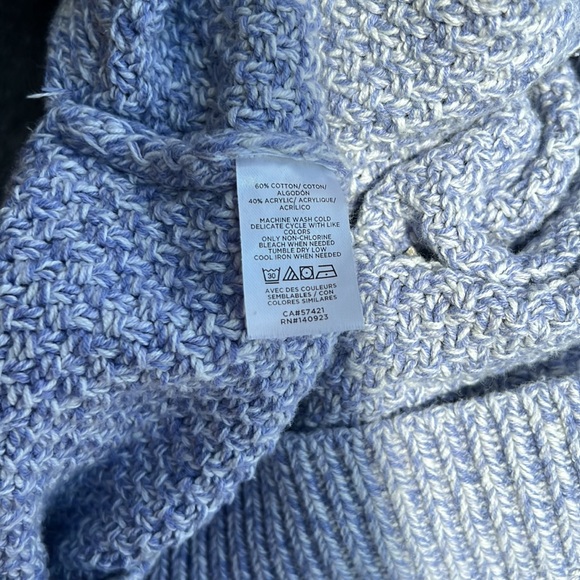 NWOT Women’s LOFT blue sweater size XL - Picture 5 of 5